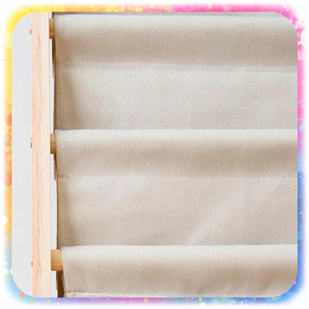 Regał Na Książki Dla Dzieci Stojak 79Cm Organizer 6 Półek Loft Drewno Mocny