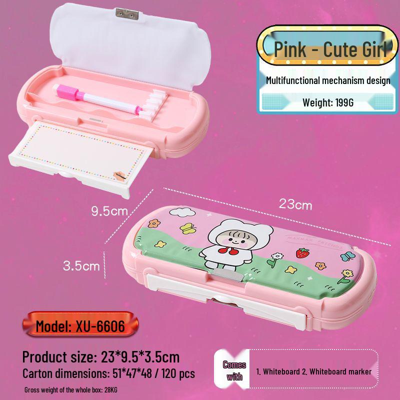 Adorable Large Capacity Multifunctional Pencil Case for Kindergarten Boys and Girls