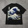 Hokkaido Wave Shirt, Retro Japanese Surf T Shirt, Vintage Japan Great Wave Graphic Tee