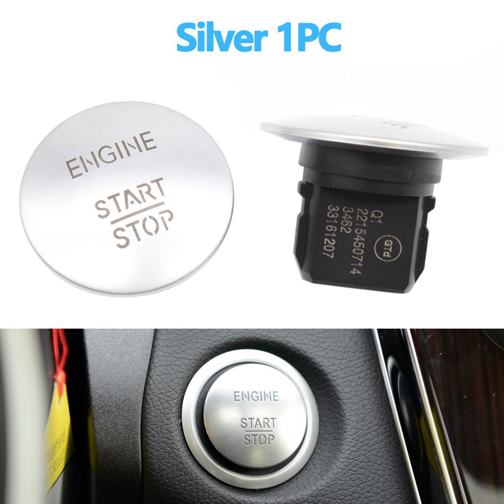 Car One-click Start Stop Button Engine Ignition Push Switch For Mecedes BENZ All Series W204 W205 W251 W221 W176 W166
