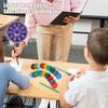 9/18Pcs Math Fidget Spinner Addition Subtraction Division Multiplication Learning Educational Spinner Toy Students Teaching Aid Math Manipulatives