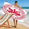 Middlesbrough Handtuch, Großes Weiches Schnelltrocknendes Handtuch für Strand Camping Schwimmen