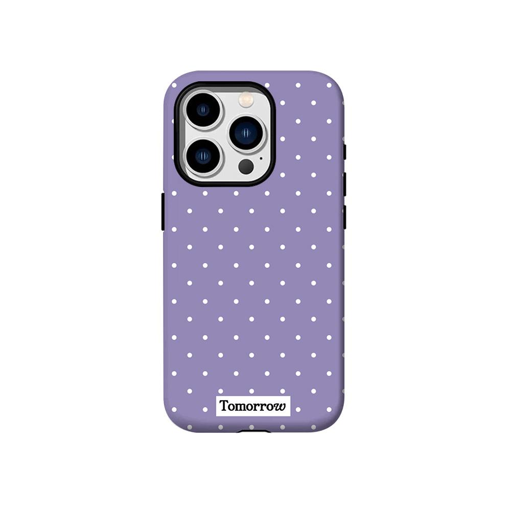 

Модный чехол для телефона iPhone 17 16 15 14 13 12 11 Air Pro Max Plus Роскошный Clmj Розовый с узором в горошек Двухслойная задняя крышка iPhone 15 ProMax