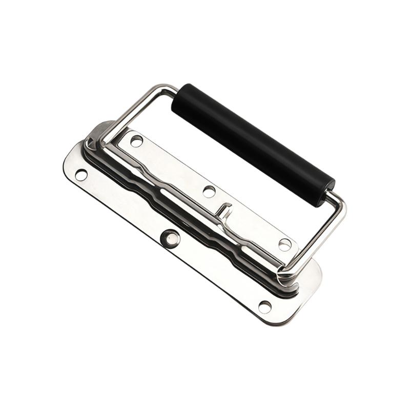 Stainless Steel Thickened Spring Handle Wooden Cabinet Box Door Handle Replacement Heavy Duty Metal Pull Handle