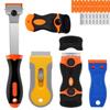 Multifunctional Cleaning Kit: Stain Scraper, Extended Shovel, Glue Remover, Car Film Tools