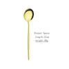 6pcs/set Stainless Steel Spoon Dinnerware Silverware Set Cutlery Set Flatware Outdoor Office Party Home Kitchen Tableware