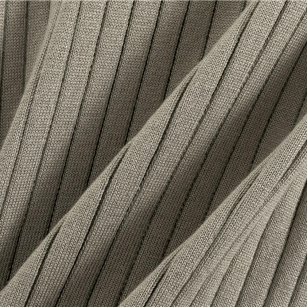 Jarní a podzimní ležérní pletená sada tílko bez rukávů svetr kardigan kalhoty 3dílná sada