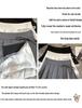 2025 Summer Sweet Pure Desire High-Waisted Pleated Lace Patchwork Ultra-Short Skirt