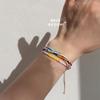 Retro Style Handmade Miyuki Seed Bead Stackable Bracelet for Women