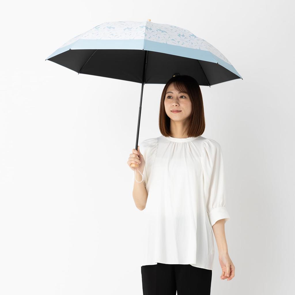 Cool Plus Folding Parasol for UV Heat and Light 50cm X 8 Light UV Protection Heat and Light Grade 1 Women, Blocking, Ribs, 100% Blocking, 99.9%+