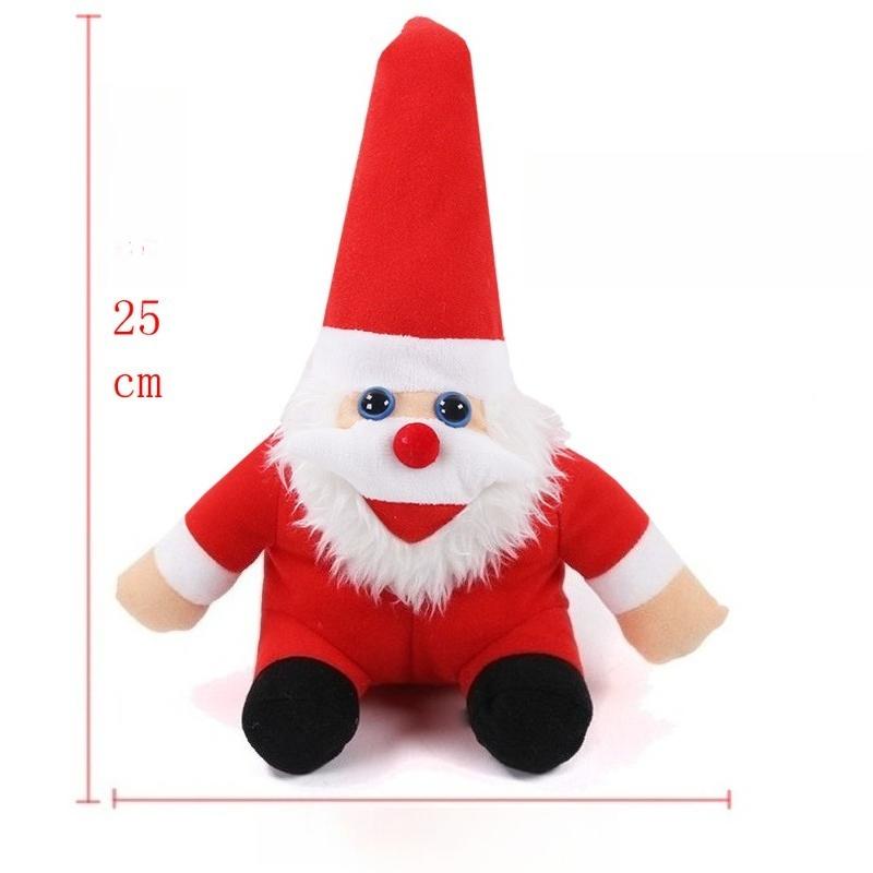Pet Riding Costume Santa Claus Cowboy Doll On Back Funny Halloween Christmas Dog Outfit for Dogs Cats Party Photo Prop