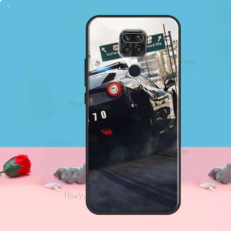 Police Car Case For Redmi Note 8 9 10 11 12 Pro Plus 10S 11S 12S Cover For Redmi 9C 10A 10C 12C Coque