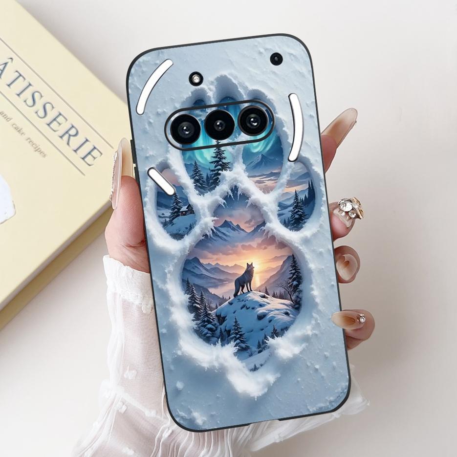 Per Custodia Nothing Phone 3A A059 Copertura Lussuosa Verniciata Candy Custodia Morbida in Silicone Per Nothing Phone 3A Pro A059P Phone3A Custodie