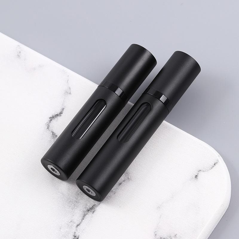 8ml Refillable Travel Perfume Bottle - Large Capacity Glass Spray with Bottom Filling