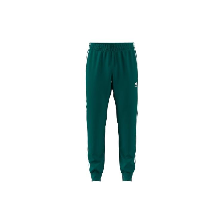 adidas originals Sst Tp Logo Embroidered Sports Pants Green Men s EJ9701 XS