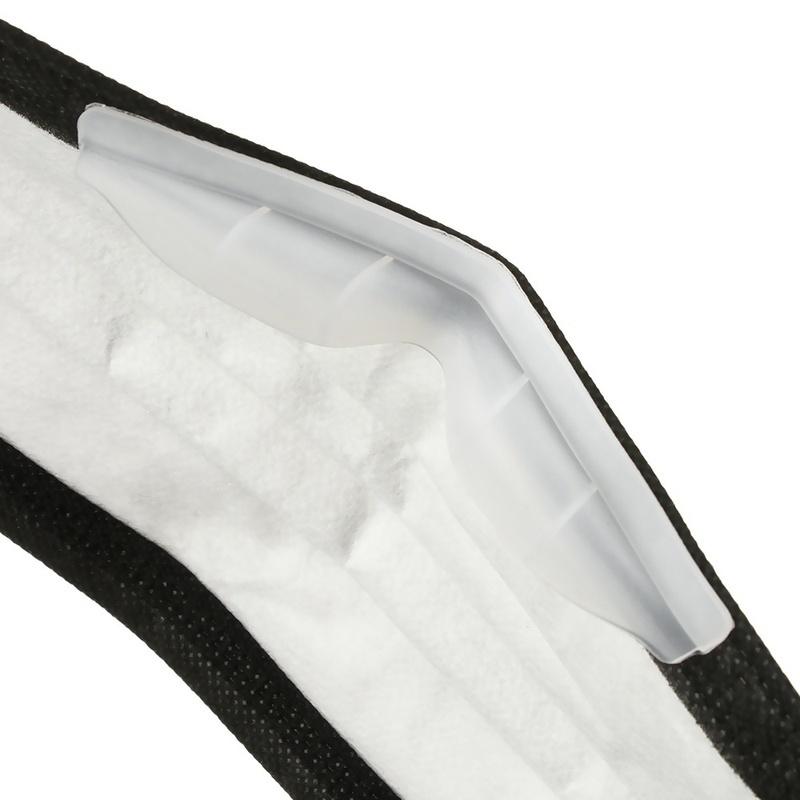 Speesy 300 Strisce Di Spugna Con Adesivo Per Ponte Nasale – Accessori Per Maschere Fai Da Te, 9x1x0,5 Cm, Morbide E Pieghevoli, Colore Nero