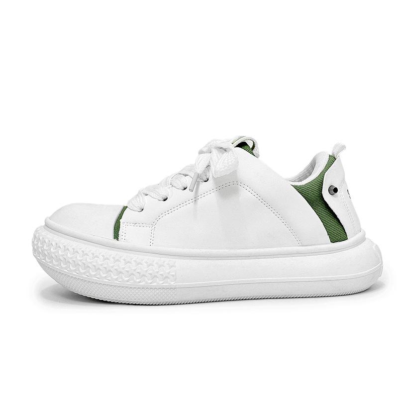 2024 new men's shoes collection low-top Hong Kong style platform bread shoes little white shoes star bag head shoes