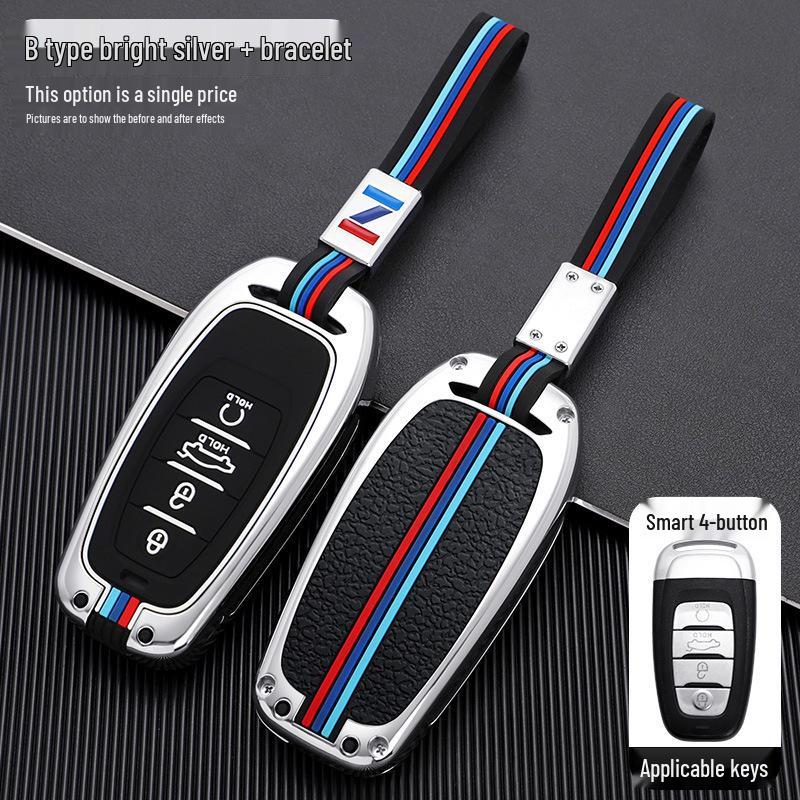 Premium Hongqi H9 Key Case: Full Coverage Shell for H5, H7, and HS7 Models - Unisex Design