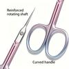 Stainless Steel Russian Dead Skin Scissors Ultra-Thin Curved Nail Care Cutting Tool