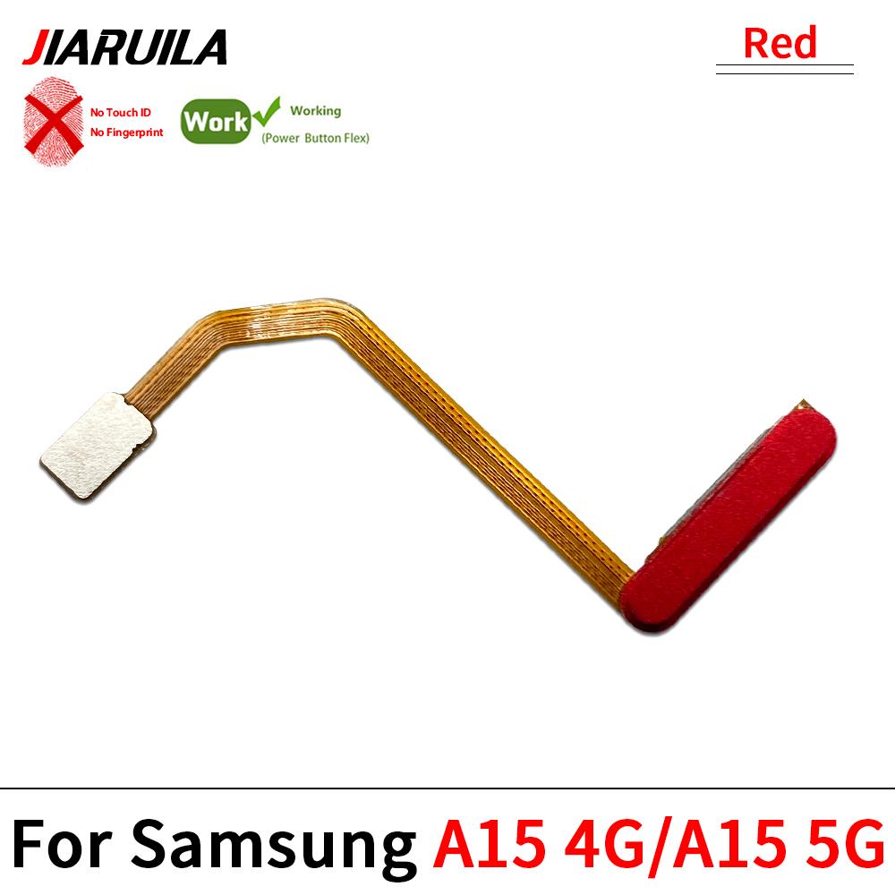 Home Side Power Button Touch ID fingerprint Finger Sensor Scanner Flex Cable For Samsung A11S A11 1G A11 1G