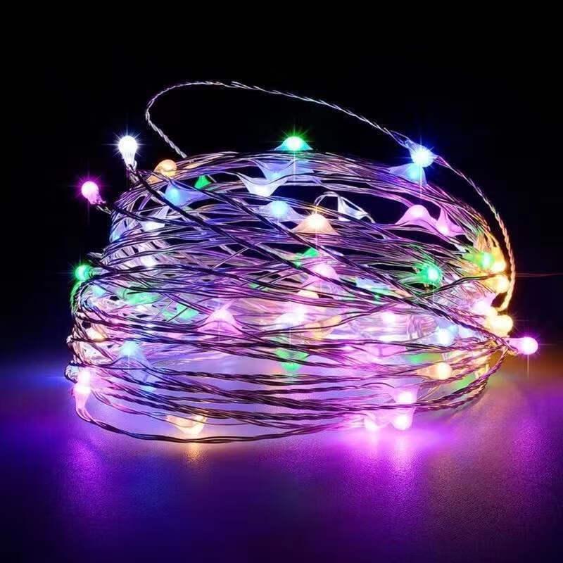 Multicolor LED Christmas String Lights