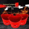 Aluminum Alloy Fire Sand Bucket