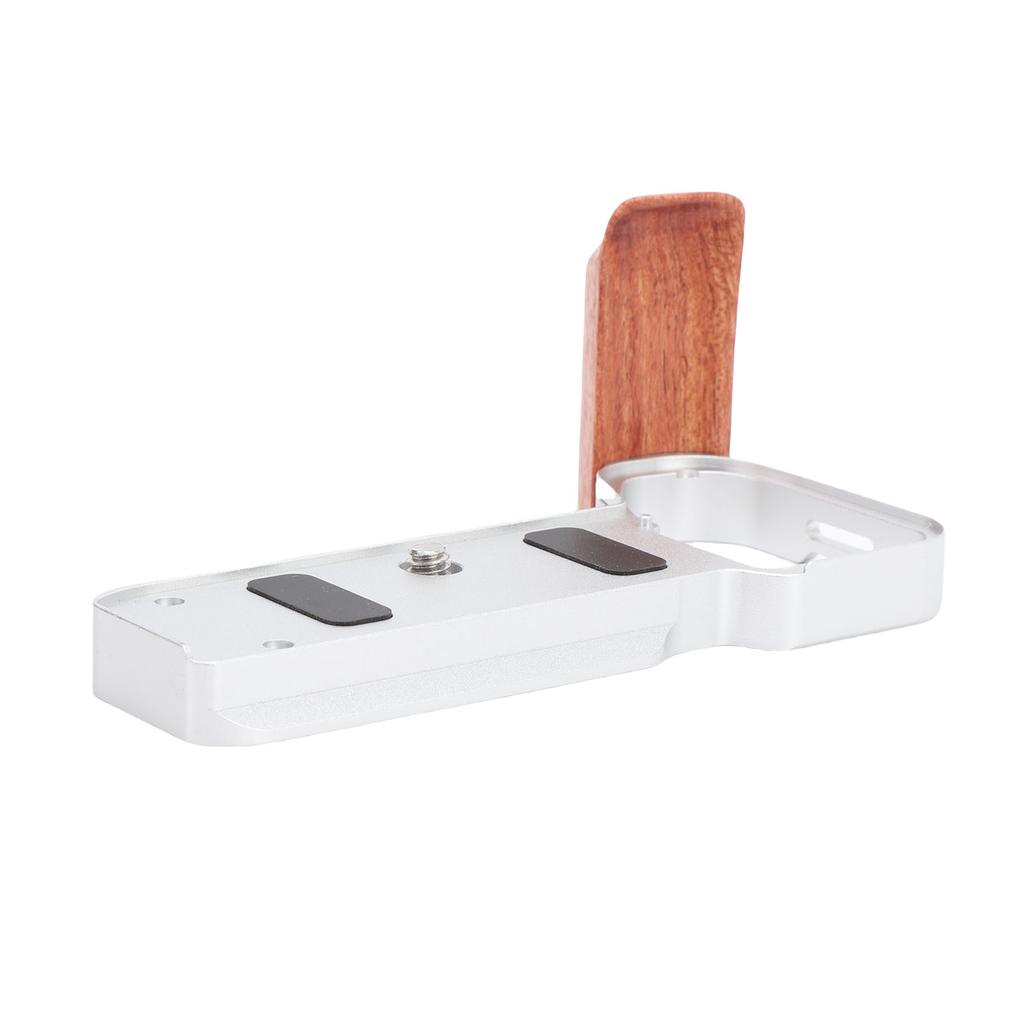 Handgrip L Shape Grip Fit for A7C2 A7CR Camera Built In Quick Release Plate Wooden Hand Grip L Bracket