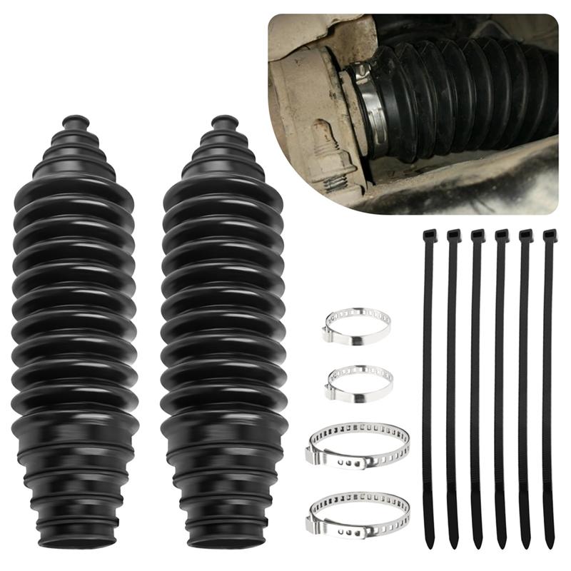 Car Universal Steering Rack And Pinion Boot Steering Rack Boot Tool Kit, Dustproof Silicone Inner Tie Rod Boot Set