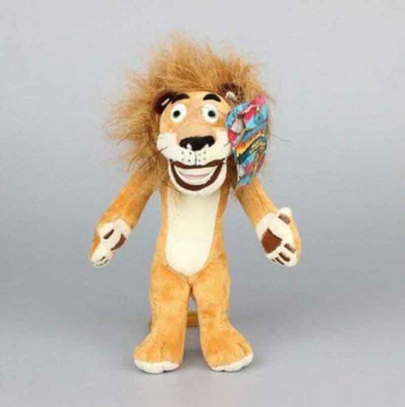 Cozy And Soft Madagascar Plush Toys Including Alex Lion Marty Zebra And More