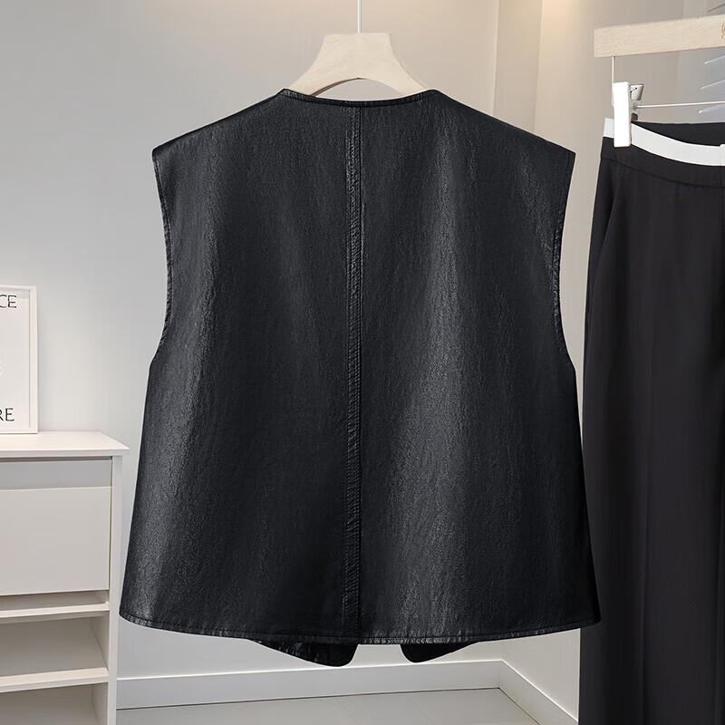 Women's Round Neck Sleeveless Layered Vest