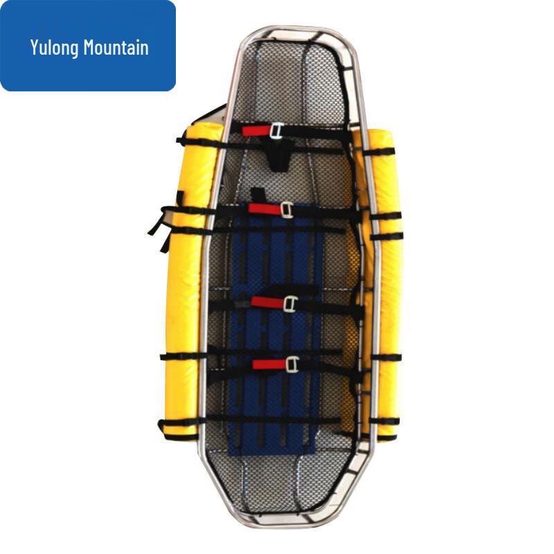 High-Altitude Rescue Folding Basket Stretcher