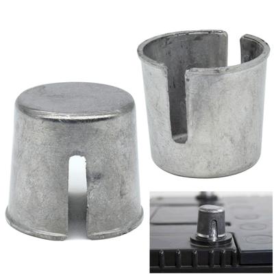 2Pcs Auto Auto Lkw Batterie Post Reparatur Distanzscheiben Für Abgenutzt Unten Beiträge Lose Terminal Beiträge Werkzeug Zubehör Teile Positive negative