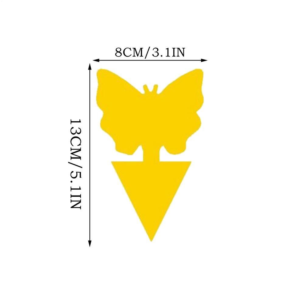 yellow sticky insect board sticky trap fruit device butterfly type insect trap Garden Flower Traps Eliminate Pests For Outdoor