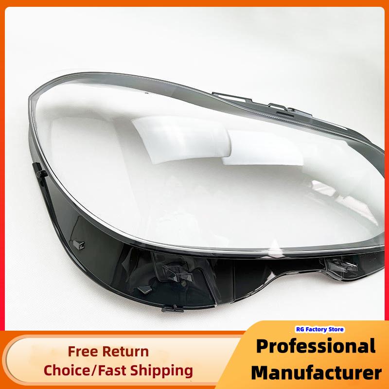 For Mercedes-Benz E-Class W212 E200 E260 E280 E300 E350 2014-2015 1Pair Headlamp Headlight Lens Cover Transparent Lampshade