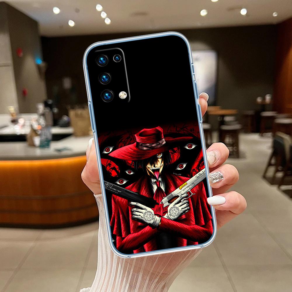 Hellsing Transparent Phone Case for Motorola Moto Edge 20 30 40 50 S30 Fusion Ultra Pro Neo Lite + G200 G23