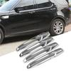 Efficientt-Outer Handle Decorative Frame Car Door Outer Handle Protective Decorative Frame For Land Rover Jaguar Silver-Gray Acc