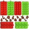 Silicone Mousse Mould Christmas Themed Silicone Material Pudding Chocolate Molds