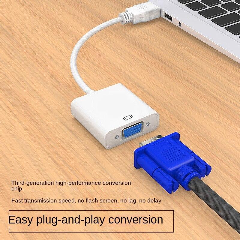 Buy Hdmi To Vga Cable with Audio Power Converter TV Computer Patch Cord