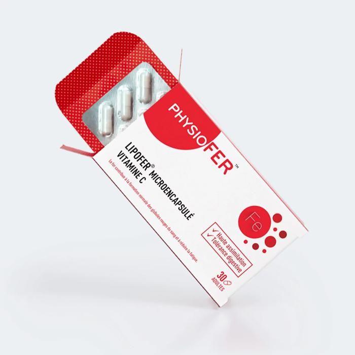 Laboratoire Immubio Physiofer Lipofer Microencapsulé 30 Gélules