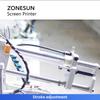 ZONESUN ZS-SY1520 Pneumatischer Siebdrucker Flachdruckmaschine für Kleidung & Kartons