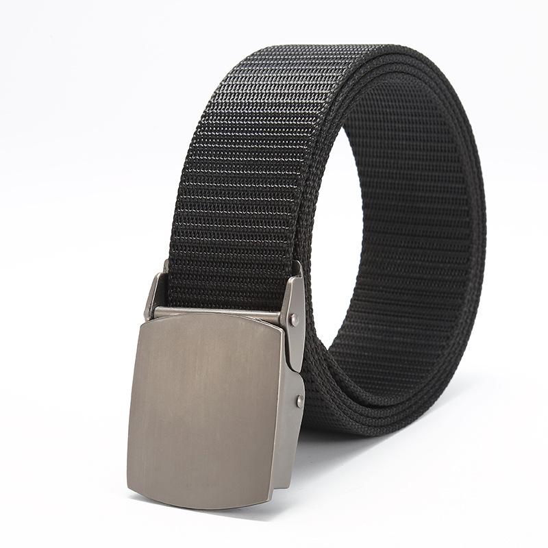 Meier Belt - men's lightweight tactical alloy belt - military training, sports & casual nylon trouser belt