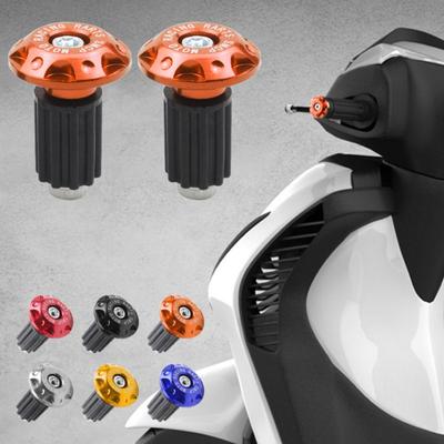 2 Pieces of  Motorcycle Handlebar Plug Retrofit Aluminum Plug, Upgrade Your Car