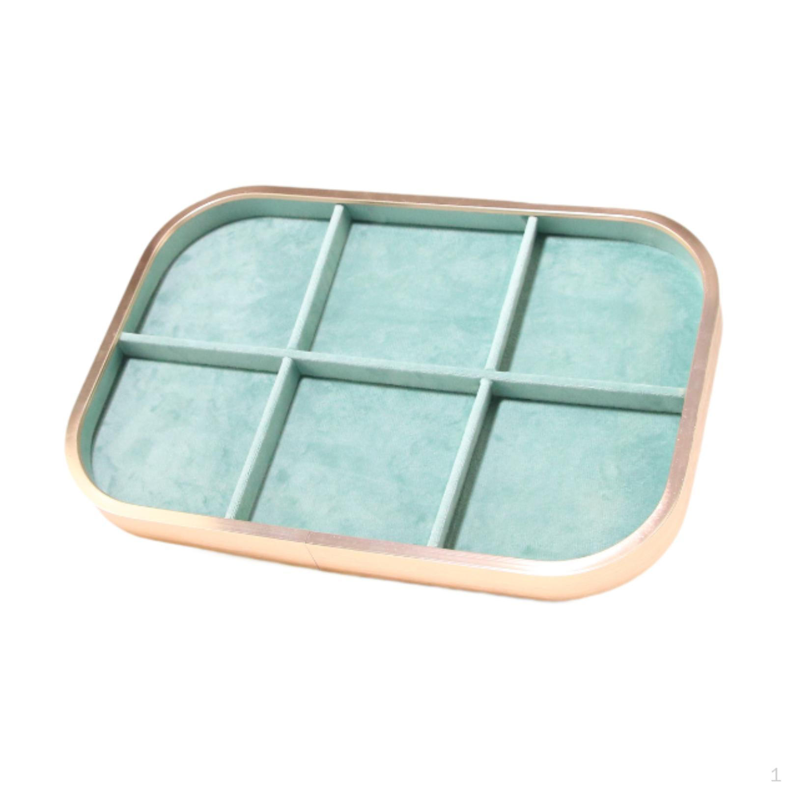 

Подставка для ювелирных изделий, органайзер для хранения сережек, ожерелья, 6 Grids