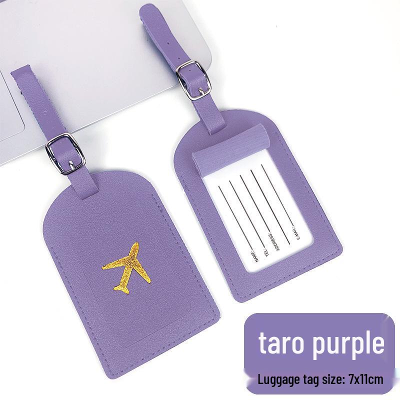 PU Leather Passport and Luggage Tag Set