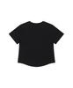 MAHAGRID Don’T Panic Round Crop Tee Black(Mg2Gmft538A)