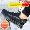 Labor Insurance Shoes Men's Breathable Anti-smashing Anti-piercing Safety Shoes Lightweight and Comfortable Steel Baotou Work Shoes