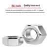 GUWANJI 304 Stainless Steel Hex Nut