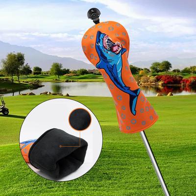 Moderne Golfschlägerkopfhaube Austauschbar Nein. Tag Wasserdichte Hülle Fleece 3 5 UT Headcover Herren