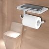 Porte-rouleau papier toilette salle de bain laiton vintage ancien Étagère pour téléphone Mural Couleur