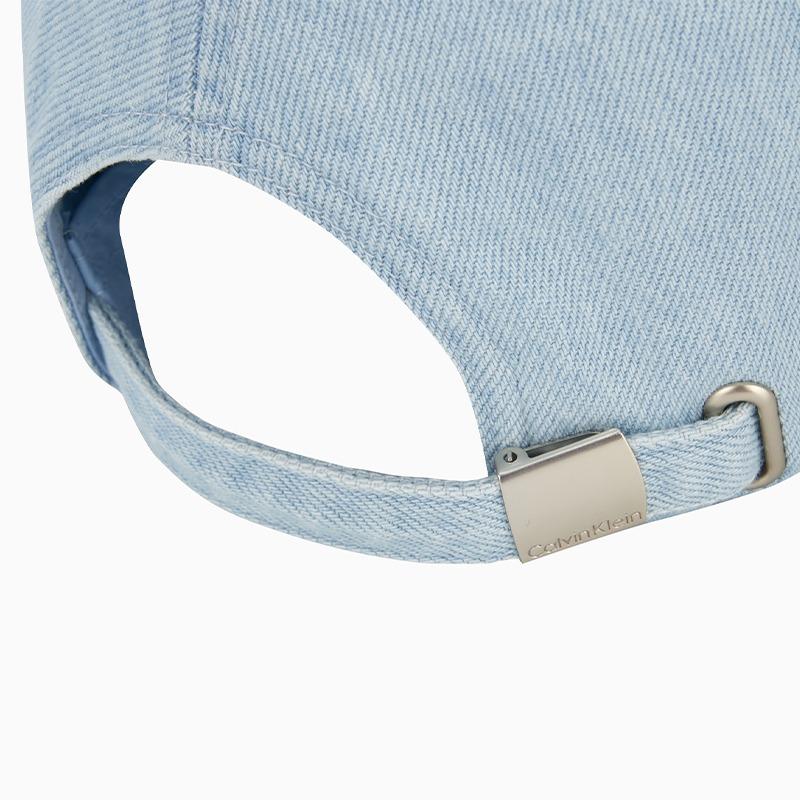 Calvin Klein Jeans classic trendy embossed letters pure cotton cotton baseball cap men and women same style couple model denim light blue 4D5166G-LHL
